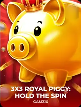 3x3 Royal Piggy: Hold the Spin