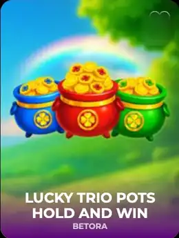 Lucky Trio Pots Hold and Win